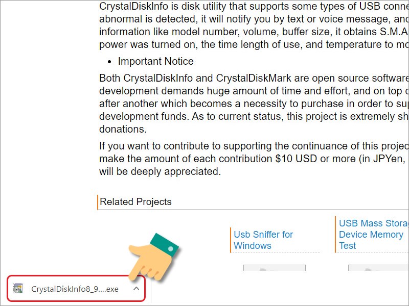 Chạy file cài đặt