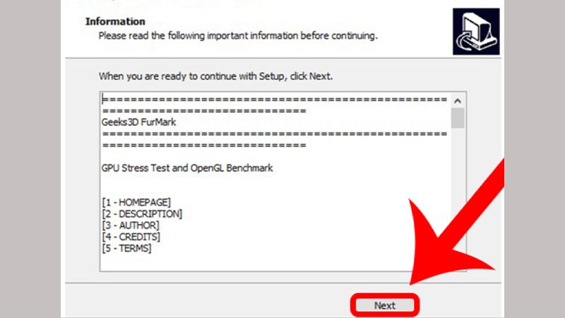 Bỏ qua thông tin thêm (nếu muốn) và chọn "Tiếp theo"